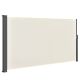 Paravan lateral exterior bej 300x180cm, protecție vânt și so