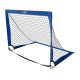 Set porți fotbal portabile cu accesorii, 2 bucăți, 120x90x90