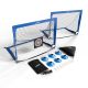 Set porți fotbal portabile cu accesorii, 2 bucăți, 120x90x90