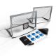Porți fotbal pliabile cu accesorii, set 2 bucăți, 120x90x90,