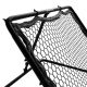 Poartă rebounder antrenament fotbal, unghi reglabil, 100x100