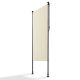 Paravan vertical exterior retractabil, bej, 100x270 cm