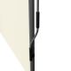 Paravan vertical exterior bej, 150x270cm, impermeabil și UV