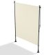 Paravan vertical exterior bej, 150x270cm, impermeabil și UV
