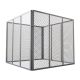 Compostor grădină 450 l, oțel galvanizat, ochiuri 30x15 mm