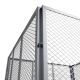 Compostor metalic 800 l, oțel galvanizat, 100x100x80 cm, arg