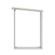 Adăpost pentru lemne din oțel zincat, 130x65x171 cm, gri în­
