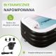 Cadă gonflabilă portabilă cu suport spate și capac, 400 l