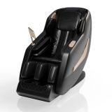 Scaun masaj profesional, încălzire, LED, piele PU, 120 kg