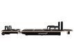 Aparat Pilates multifuncțional, 200 kg, accesorii, 109x45 cm