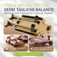 Aparat Pilates Reformer pliabil, 109 x 45 x 8–21 cm, roz