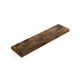 Raft de perete VASAGLE maro rustic 80x20 cm, MDF și metal