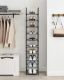 Raft pentru pantofi SONGMICS, 10 polițe, gri, 173 cm, metal