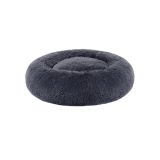 Pat pluș rotund antiderapant pentru pisici și câini 50x20 cm