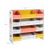 Raft colorat pentru copii cu motiv ocean, 12 cutii, 83x38x78