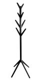 Cuier din lemn de pin negru, 175 cm, design modern