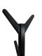 Cuier din lemn de pin negru, 175 cm, design modern