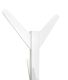 Cuier din lemn de pin alb, 175 cm, design modern