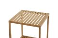 Raft din bambus cu uși, 80 x 35 x 35 cm
