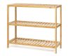 Raft din bambus cu 3 rafturi, culoare naturală, 60 x 69 x 25