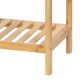 Raft din bambus cu 3 rafturi, culoare naturală, 60 x 69 x 25