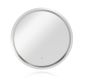 Oglindă LED rotundă 70 cm, aluminiu, lumină reglabilă, touch