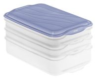 Suport pentru alimente RONDO 2 x 0,75 L + 1 x 1,35 L