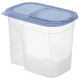 Cutie cu capac pentru măsurare SUNSHINE 2,2 L, albastră.