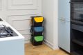 Set de 3 coșuri de gunoi FRIDA pentru sortarea deșeurilor, 3