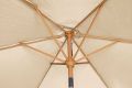 Umbrela de soare înclinabilă ROJA WOOD 3 m, bej.