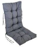 Pernă pentru scaun înalt PREMIUM 120 x 50 cm, gri închis