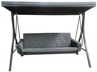 MADRID balansoar de grădină din metal, gri