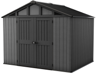 STRONGHOLD Căsuță 10x8, gri, 304 x 243 x 251 cm