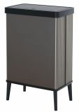 Coș de gunoi înalt Verto, gri, 54 L