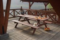 Set de grădină din lemn PIKNIK FSC