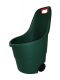 Cărucior de grădină din plastic EASY GO - 55L verde