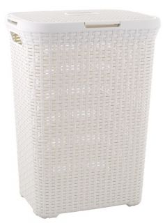 Coș de rufe STYLE RATTAN 60 l crema CURVER
