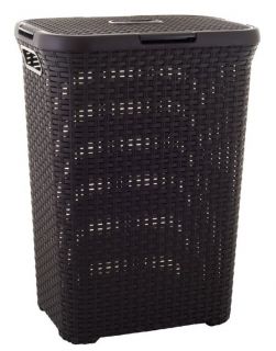 Coș pentru rufe STYLE RATTAN 60 l maro CURVER