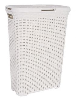 Coș pentru rufe STYLE RATTAN 40 l crem CURVER