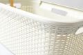 Coș pentru rufe RATTAN STYLE 45 l crem CURVER