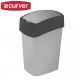 Coș de gunoi FLIPBIN 9l - gri CURVER