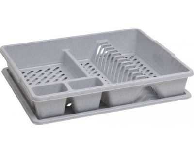 Scurgător de vase din plastic cu tavă BIG - luna CURVER