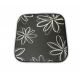 Pernă pentru scaun SABA - gri cu flori 30200-700