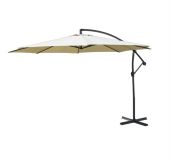 Umbrelă de soare ø 350 cm - bej