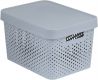 Cutie de depozitare cu capac din plastic 17L , alb, CURVER