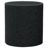 Ghiveci CYLINDER, L, antracit