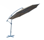 Umbrelă metalică ø 350 cm - maro
