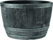 Ghiveci de flori plastic BLENHEIM HALF BARREL - 81 L
