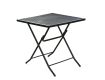Masă metalică de grădină ZWMT-70F - 72 cm, pliabilă