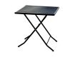 Masă metalică de grădină ZWMT-70F - 72 cm, pliabilă